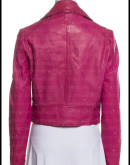 Gina Porter High School Musical Pink Leather Jacket