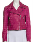 Gina Porter High School Musical Pink Leather Jacket