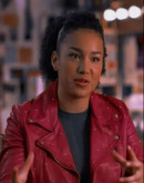 Gina Porter High School Musical Pink Leather Jacket