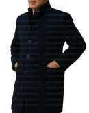 Kevin Spacey House of Cards Black Wool Coat