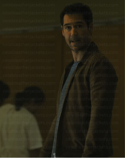 The Lincoln Lawyer Mickey Haller Brown Suede Jacket