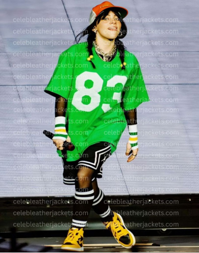 Billie Eilish Green 83 Jersey
