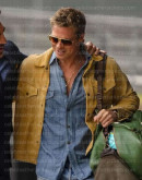 Sonny Hayes F1 The Movie (Brad Pitt) Suede Leather Jacket