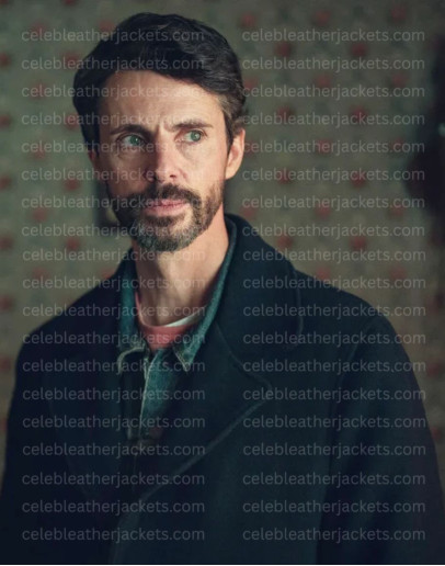 Dept. Q S01 Matthew Goode Black Coat
