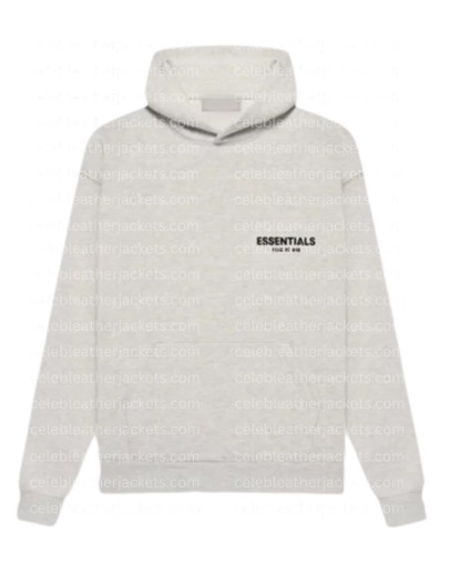 Grey Essentials Hoodie Fear of God