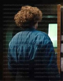 Dept. Q S01 Leah Byrne Blue Bomber Jacket