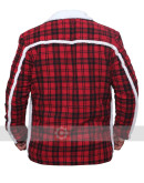 Deadpool Ryan Reynolds Red Shearling Jacket