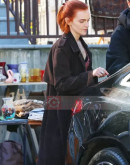 Madeline Brewer You S05 Black Leather Coat