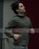 You S05 Penn Badgley Running Hood Jacket