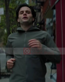 You S05 Penn Badgley Running Hood Jacket