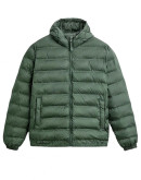 Alarum (2025) Scott Eastwood Green Puffer Jacket