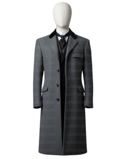 House of Guinness 2025 Louis Partridge (Edward Guinness) Grey Coat