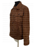 Midnight in Paris Corey Stoll (Ernest Hemingway) Suede Jacket