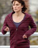 Keira Knightley Black Doves Maroon Hoodie