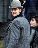 House of Guinness 2025 Louis Partridge (Edward Guinness) Grey Coat