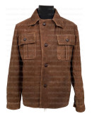 Midnight in Paris Corey Stoll (Ernest Hemingway) Suede Jacket