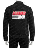 Glen Powell Running Man Black Jacket