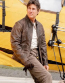 Mission Impossible The Final Reckoning Tom Cruise Brown Jacket