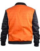 Dragon Ball Z Goku 59 Orange Costume Leather Jacket