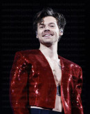 Harry Styles Brit Awards 2023 Red Jacket