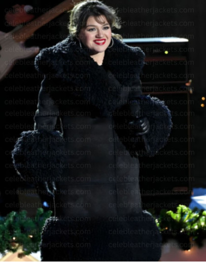 Rockefeller Center Kelly Clarkson Coat