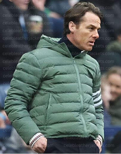 Cardiff City vs Burnley Scott Parker Puffer Jacket