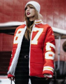 Taylor Swift Kelce 87 Chiefs Jacket