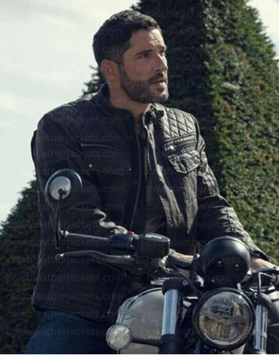 The Thursday Murder Club 2025 Tom Ellis Jacket