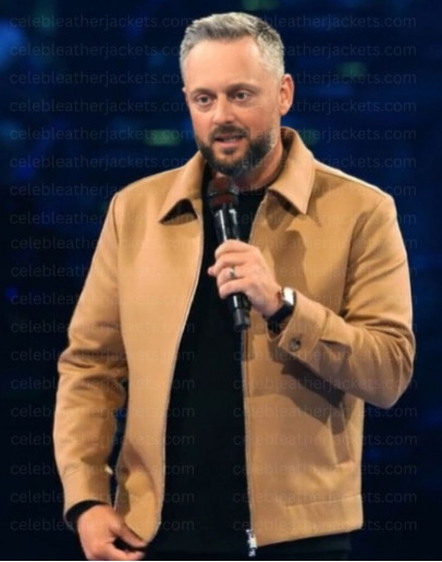 Your Friend, Nate Bargatze Tan Jacket Your Friend, Nate Bargatze Tan Jacket