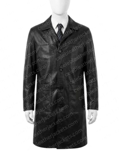 Se7en Brad Pitt (David Mills) Trench Leather Coat