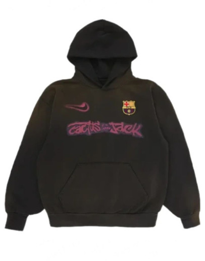 CJ x Nike x FCB Spray Logo Hoodie