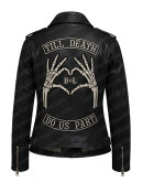 Women Till Death Do Us Apart Bridal Gift Leather Jacket
