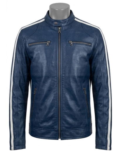 Fast and Furious 9 Vin Diesel Concert Blue Leather Jacket