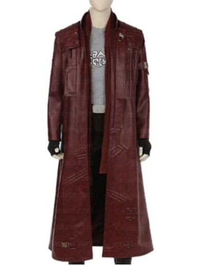 Guardians Of The Galaxy Star lord Costume Coat