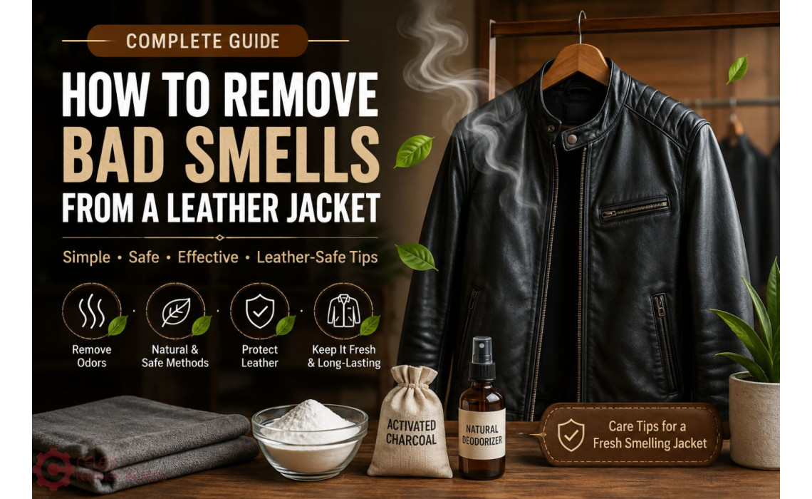 How to Remove Bad Smells From a Leather Jacket: A Complete Guide