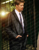 Se7en Brad Pitt (David Mills) Trench Leather Coat