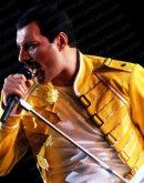 Freddie Mercury Costume Leather Jacket