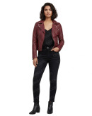 Rote Lederjacke für Damen & Herren