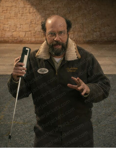 Stranger Things S05 Brett Gelman Brown Jacket