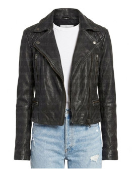 Ted Lasso Ellie Taylor (Flo Collins) Leather Jacket