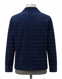 Ted Lasso Jason Sudeikis Blue Velvet Jacket