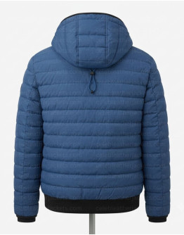 Ted Lasso Jason Sudeikis Blue Puffer Jacket