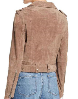 Ted Lasso Juno Temple (Keeley Jones) Suede Jacket
