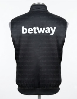 Ted Lasso Nathan Shelley Umbro X Betway Black Vest