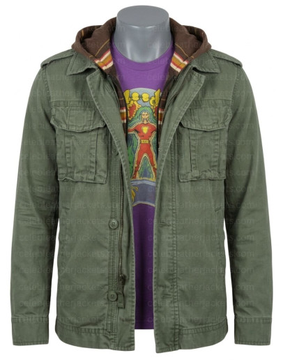 The Big Bang Theory Johnny Galecki (Leonard Hofstadter) Green Jacket