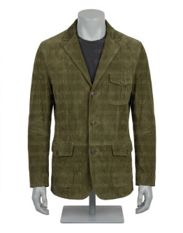Chicago P.D Elias Koteas Brown Blazer Jacket