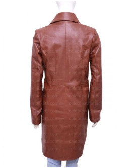 Doctor Who Catherine Tate (Donna Noble) Leather Coat