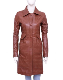 Doctor Who Catherine Tate (Donna Noble) Leather Coat