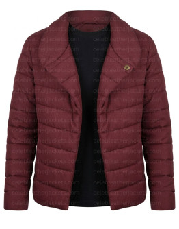 Doctor Who (Yasmin Khan) Mandip Gill Maroon Jacket