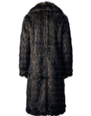 Brad Pitt Brown Fur Coat Fight Club